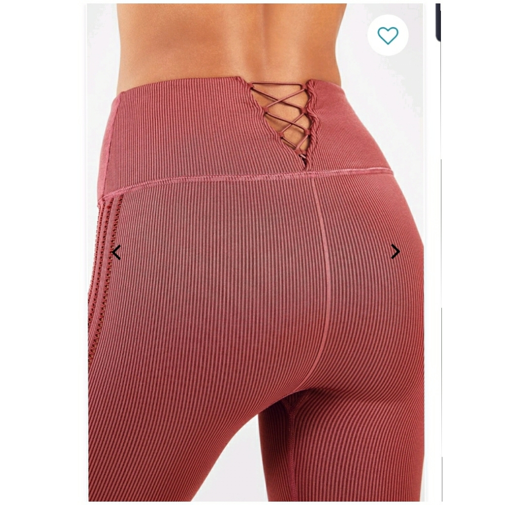 Fabletics High-Waisted Seamless Rib Legging - Picture 2 of 4